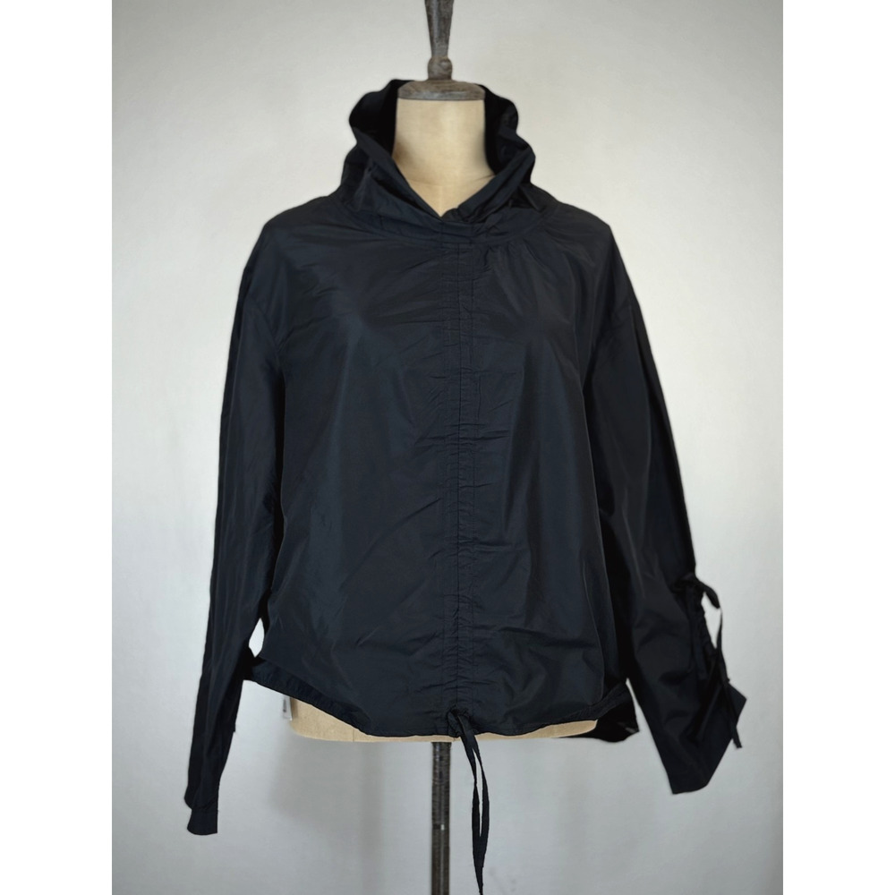 NWT Sassy #14600 Black Mid-Length Adjustable Jacket Parachute Top #0239 XXL